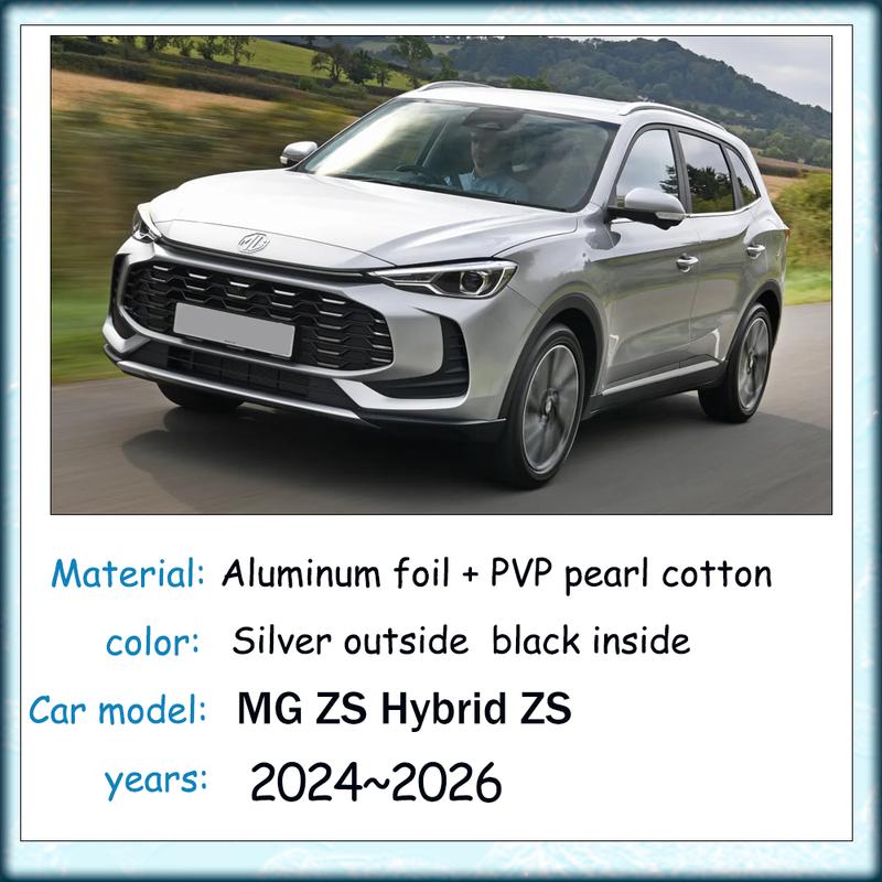 For MG ZS Hybrid ZS 2024~2026 2025 Car Skylight Sunshade Side Window Windshield Sun Shade UV Protector Parasol Accessories
