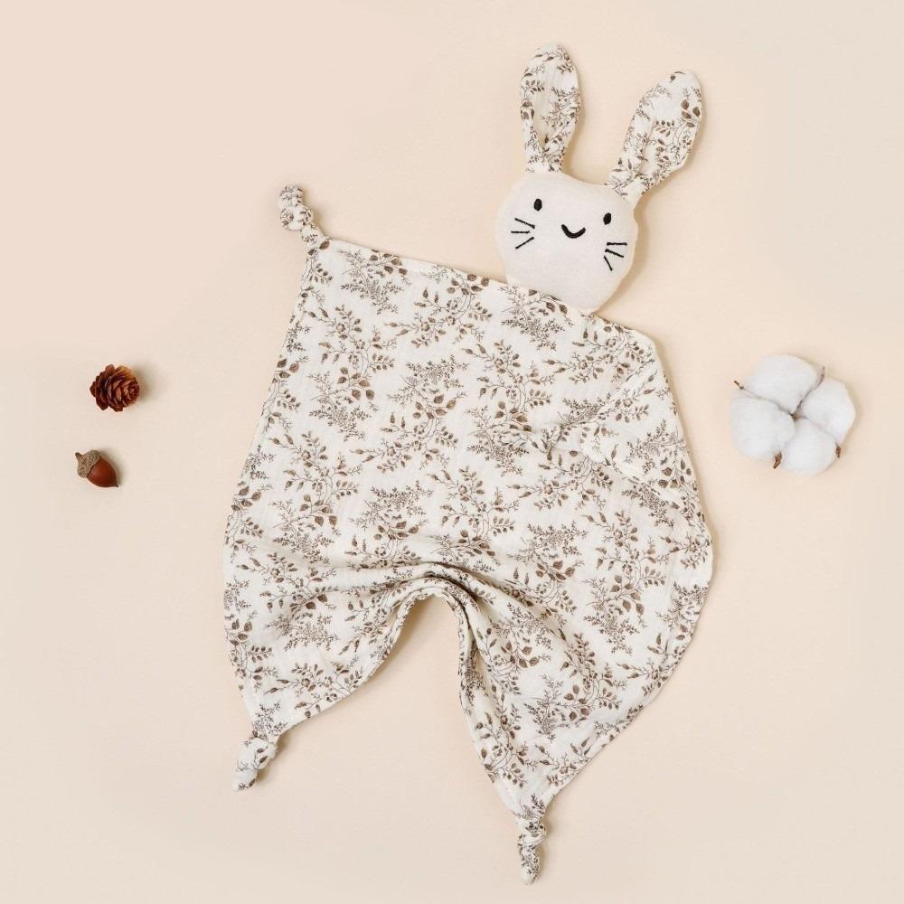 Printed Design Muslin Comforter Blanket Soft Material Cute Cat Kids Sleep Toy For Kids