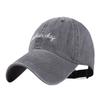 Fashion Bad Hair Day Letter Embroidery Wash Cotton Baseball Caps Hip Hop Outdoor Adjustable Casual Dad Hats for Men Women
