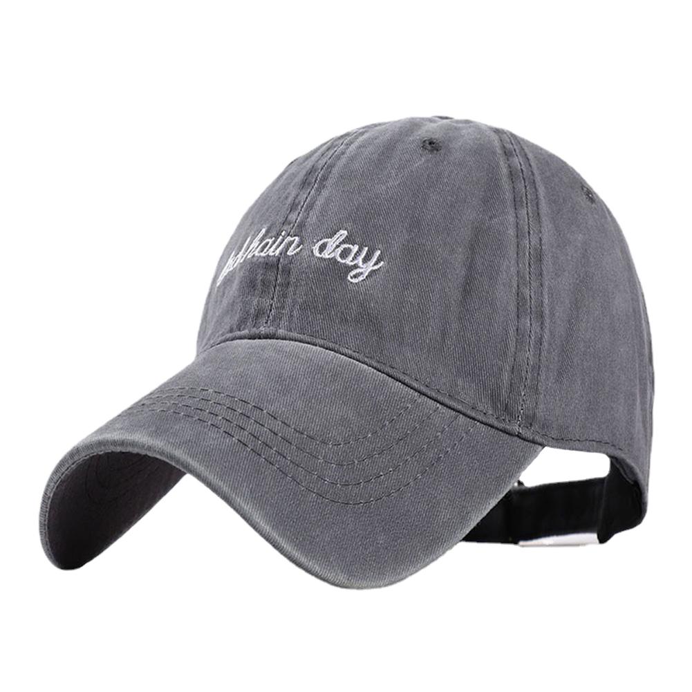 Fashion Bad Hair Day Letter Embroidery Wash Cotton Baseball Caps Hip Hop Outdoor Adjustable Casual Dad Hats for Men Women