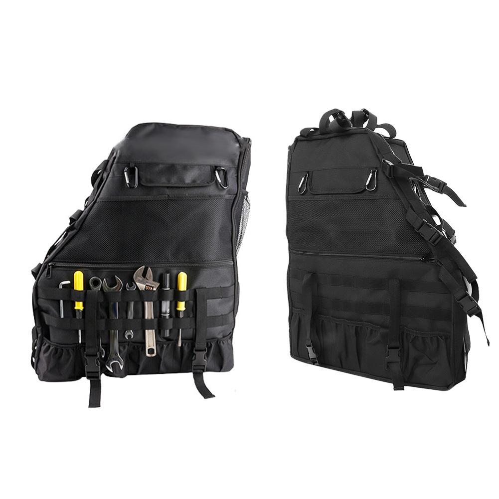 Roll Cage Storage Bag Multifunctional Trunk Organizer Tool Holder Fits for Jeep Wrangler 2 4 Door 2007 20162pcs