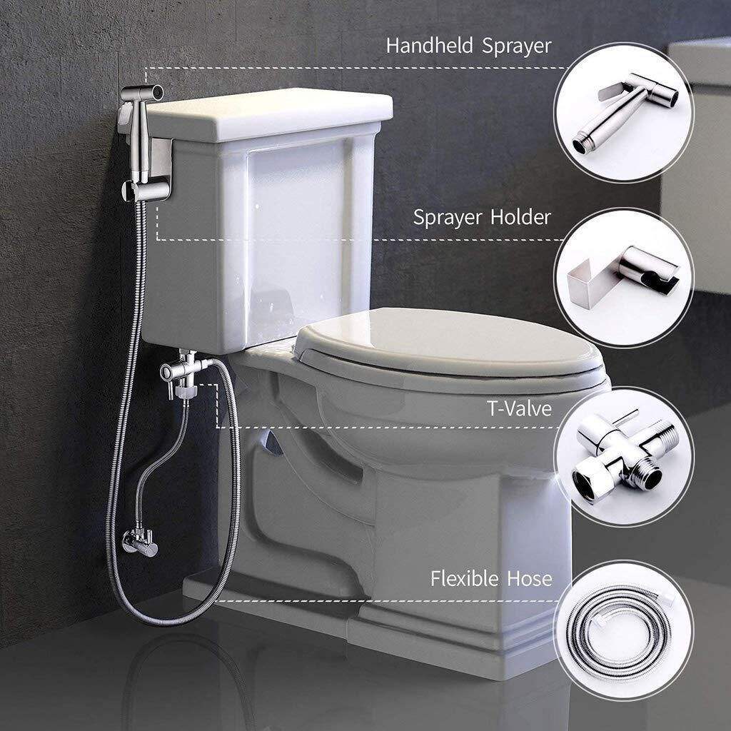 FSH OEM Modern Shattaf Bidet Faucet Stainless Steel Hand Bidet & Jet Sprayer for Home & Hotel Cheap Shower Sanitary Ware