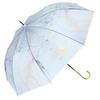 Зонт Ink Art Небесно-голубой Дождь Длинный Длинный Поездки на работу или в школу Wpc. [Виниловый зонт] Зонт, Зонт, Удобный, 61 см, Большой, Прыгающий, Дамский,