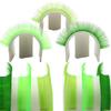 12 Rows Green Color Grafted False Eyelashes, Naturally Soft and Prolonged, Dramatic Eyelashes, Makeup Tools