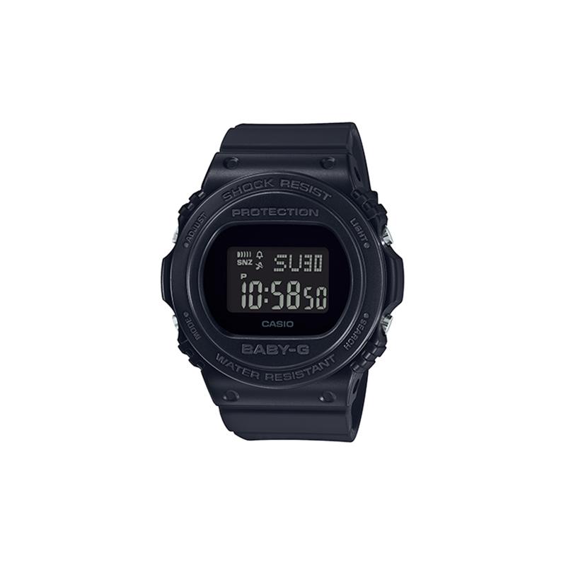 Casio Серия BABY-G классическая серия 90-х ретро-тренд классические маленькие круглые часы ЖК-дисплей спортивные водонепроницаемые кварцевый механизм японский и BGD-570-1PR