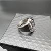 European Retro Titanium Steel Templar Knight Men's Ring