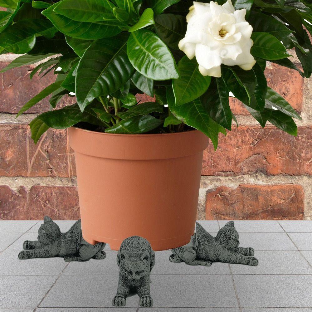 3 шт. ножки для горшков с растениями в горшках подставка для растений в виде животных горячая подставка для бонсай