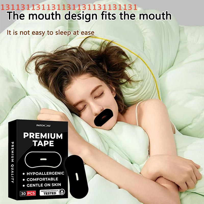 30Pcs Anti Snoring Sleep Mouth Tape Best Breathing Nasal Strips Medical Grade Improved Sleeping Keep Mouth Close Prevent Snoring