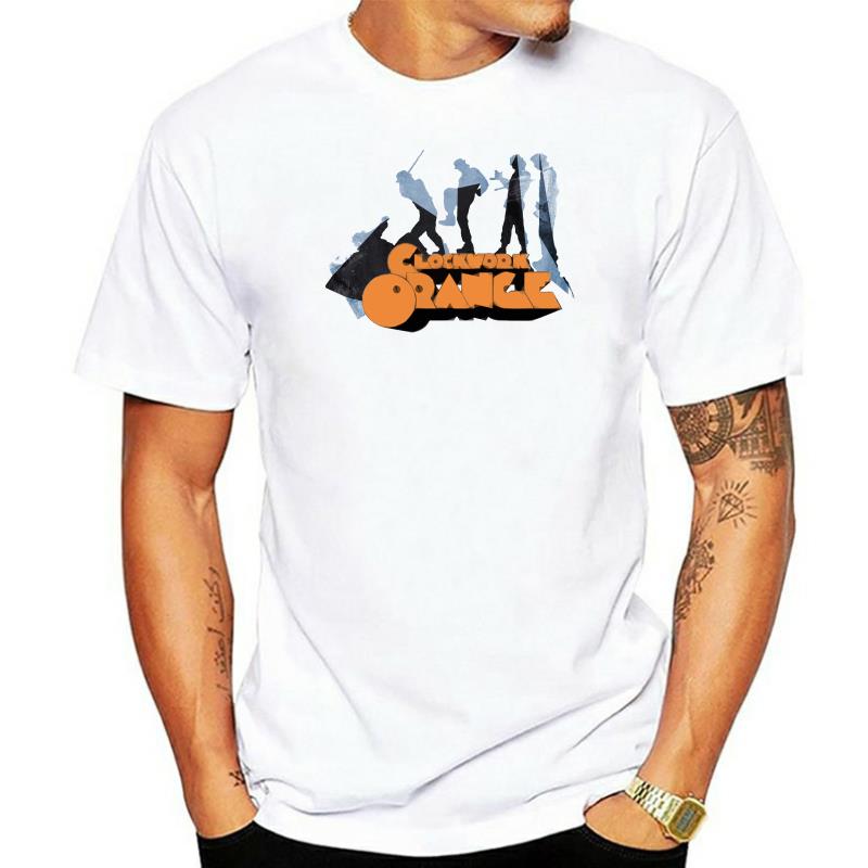 ФУТБОЛКА Заводной оранжевый Ultra ViolenceМужские и женские футболки цвета:  (ЛениваяМорковь) Стэнли Кубрик фильм классический фильм ужасов футболки унисекс