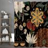 Spring Flower Shower Curtain, Bathroom Decorative Shower Curtain, Waterproof Shower Curtain with Hooks