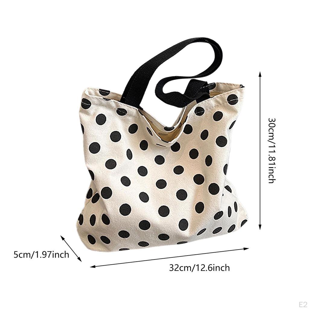 Canvas Tote Bag for Women Casual Portable Lady Party Birthday Gift Beach