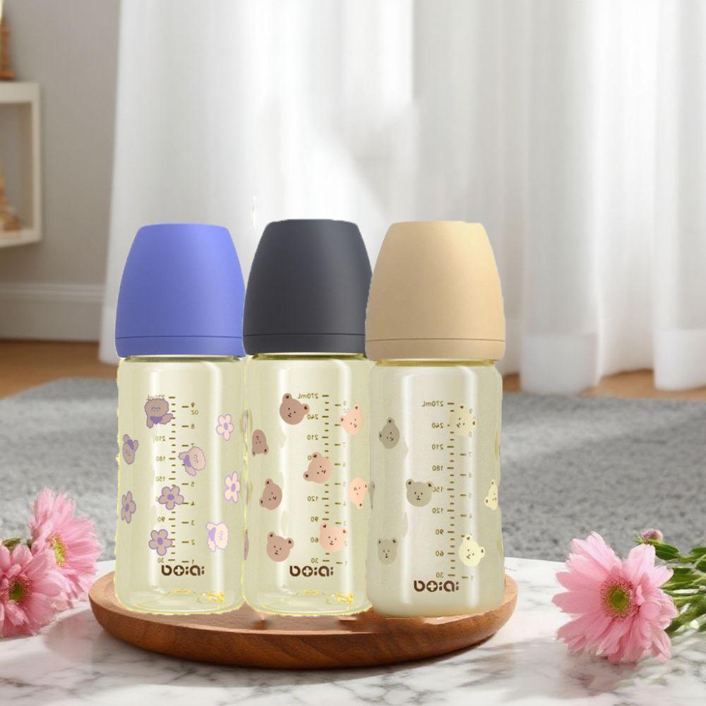 PP Детская бутылочка для молока Силиконовая соска Детская бутылочка с ручкой 270 мл Детская бутылочка Посуда для кормления