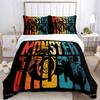 Пододеяльник Monster Truck Catroon Monster Jam Комплекты постельного белья Мягкие пододеяльники и наволочки для подростков Single/Double/Queen/King