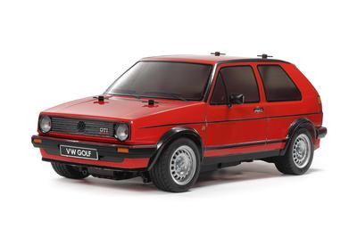 Tamiya Масштабная Электрическая Радиоуправляемая Машина Серии 748 Volkswagen Golf II GTI 16V Электрическая Радиоуправляемая Модель 58748 1/10 Нет. (Шасси МБ-01)