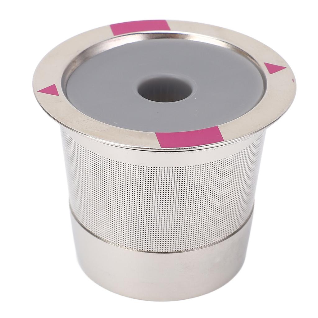 Набор ложек-щеток для кофейных капсул Одно отверстие Многоразовая капсула из нержавеющей стали для