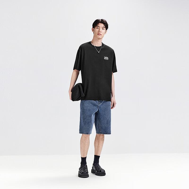 Мужские мягкие вельветовые джинсовые полосатые шорты PEACEBIRD