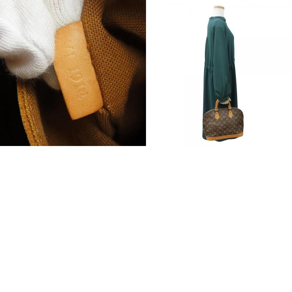 Used LOUIS VUITTON Handbag Alma old type M51130 Monogram Brown Brown Classic