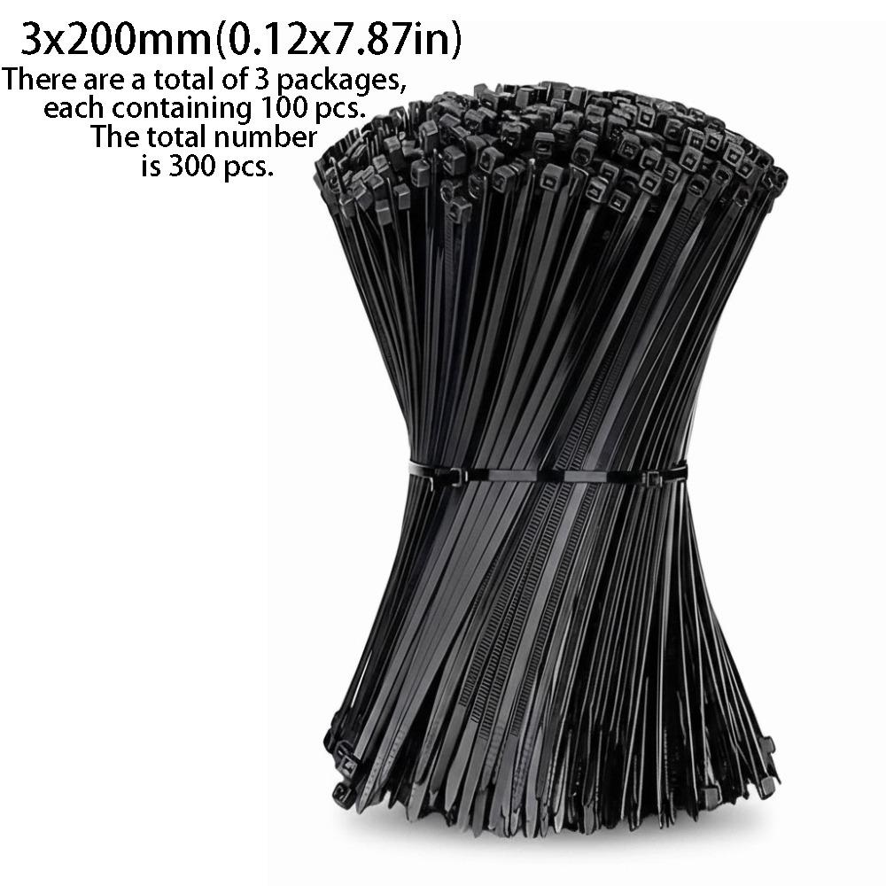 Detachable Nylon Cable Ties Multicolor Zip Ties Self Locking Self-Locking Cable Ties Home Use