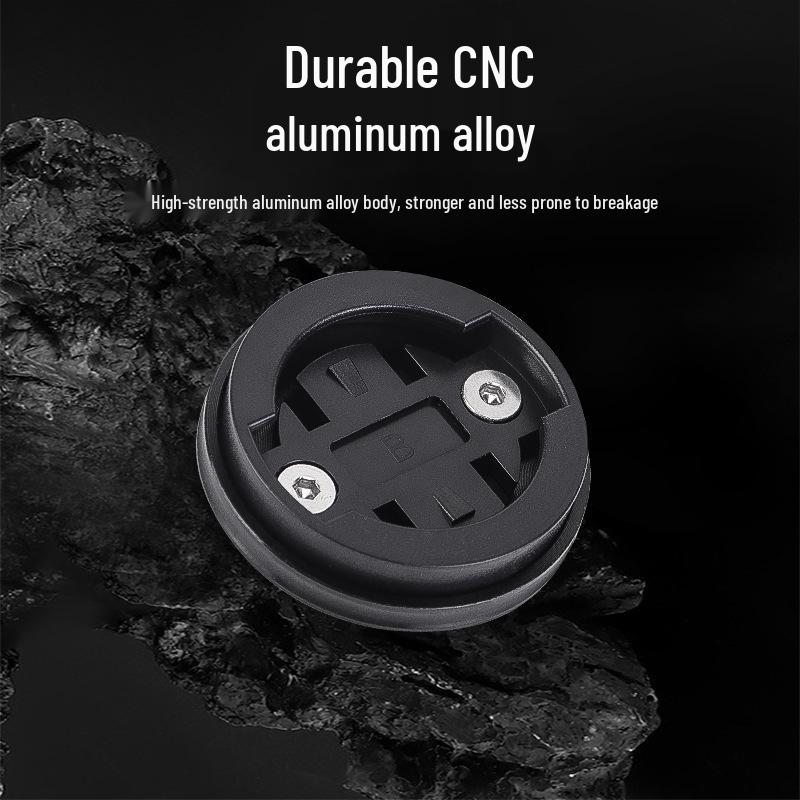 Aluminum Alloy Code Table Holder for Mountain & Cross-Country Bikes - Compatible with Garmin/Bryton