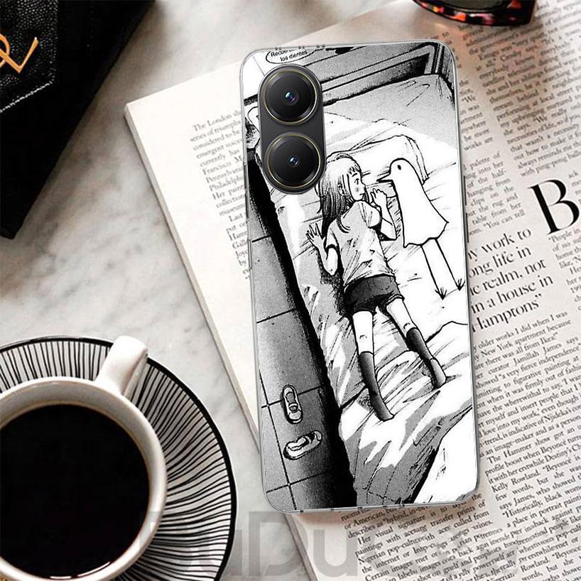 Чехол Oyasumi Punpun для Xiaomi Poco X7 X6 X5 Pro X3 Nfc F7 Ultra Чехол для телефона F6 F5 X4 F4 Gt F3 M6 M5S M4 M3 Печатный корпус Poco X7