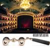 Vintage Opera Binoculars, 3x25 Cent, with Prism and Handle, Adult Theater Glasses for Concerts