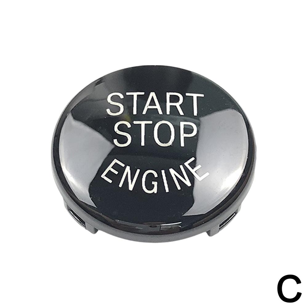 Подходит для E87 E60 E83 E84 E89 E90 E91 E92 E93 Кнопка запуска двигателя автомобиля Замена крышки Выключатель остановки Аксессуары для автомобиля Декор Acc M0m2