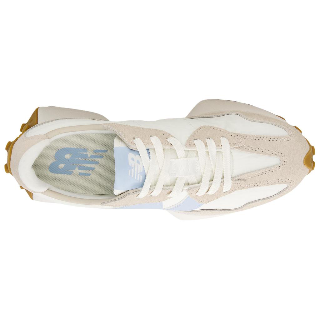 New Balance 327 Timberwolf Sea Salt Light Chrome Blue Женские WS327FTA