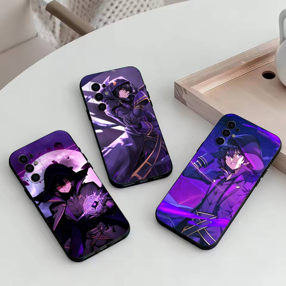 Чехол для телефона E- Eminence in Shadow Аниме Черный Силиконовый Мягкий Для Samsung S25,S24,S21,S22,S23,S30,Ultra,S20,Plus,Fe,Lite