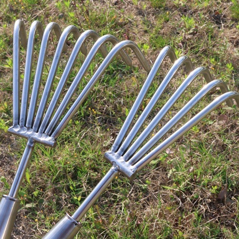 Модернизация ковочного сорнякоудалятеля из нержавеющей стали, садовые грабли для рыхления почвы и удаления сорняков