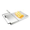 Высококачественная кухонная разделочная доска из нержавеющей стали для сыра, подходит для резки твердого и полутвердого сыра, масла и масла