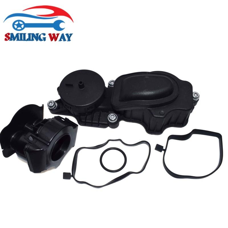 Crankcase Breather Oil Separator Filter Gasket For BMW E46 E39 E60 E61 E65 E66 E67 X3 E83 11127799224 11127793163 11127799367
