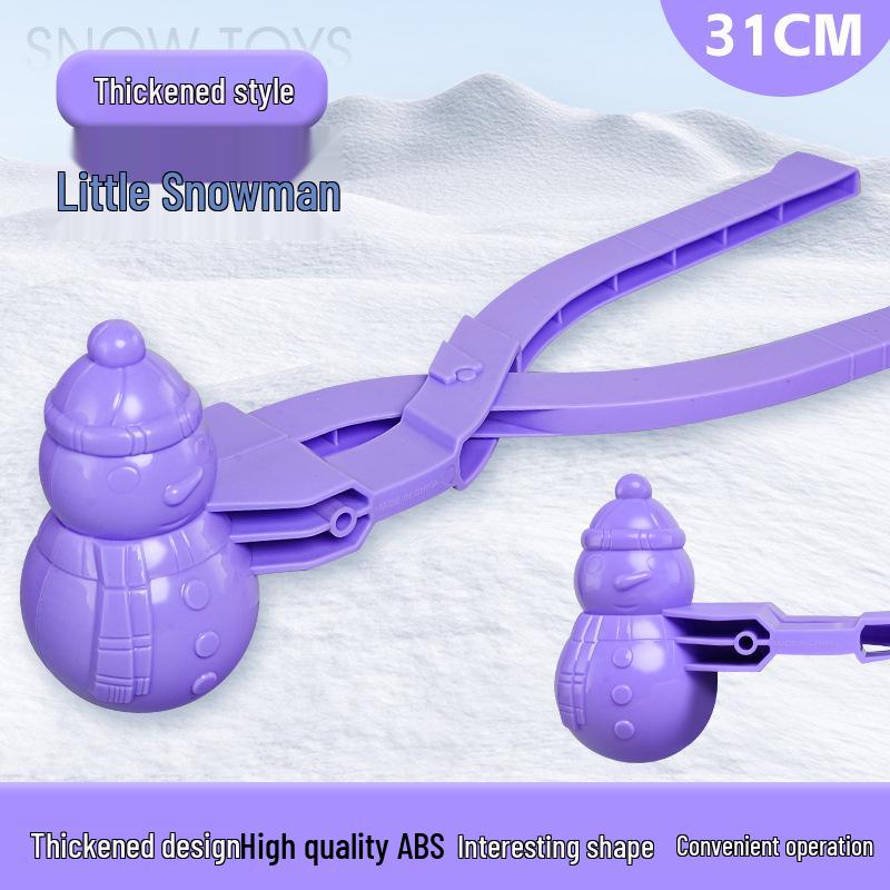 Большой детский клип для лепки снежков в виде утки для игр на открытом воздухе