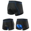 ARSUXEO 001C Outdoor Cycling Shorts Padded Breathable Quick Dry Bike Riding Boxer Briefs - Asian Size M (European Size S)