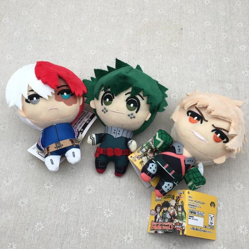 15cm Anime Hero Academy Character Plush Keychain Backpack Pendant Birthday Gift