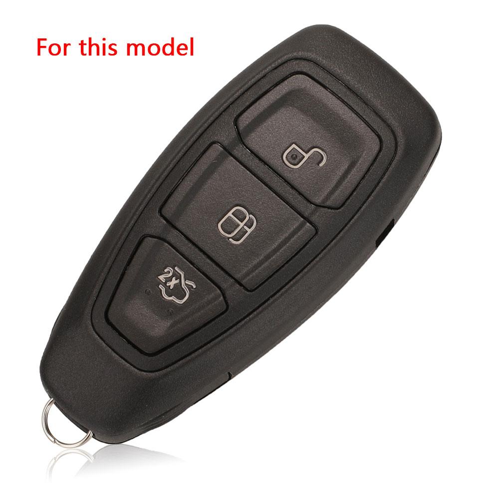 Силиконовый Чехол для Автомобильного Ключа для Ford Puma Grand C Max Focus Mondeo Kuga Fiesta Ecosport Transit Kuga Силиконовый Чехол для Пульта Ключа