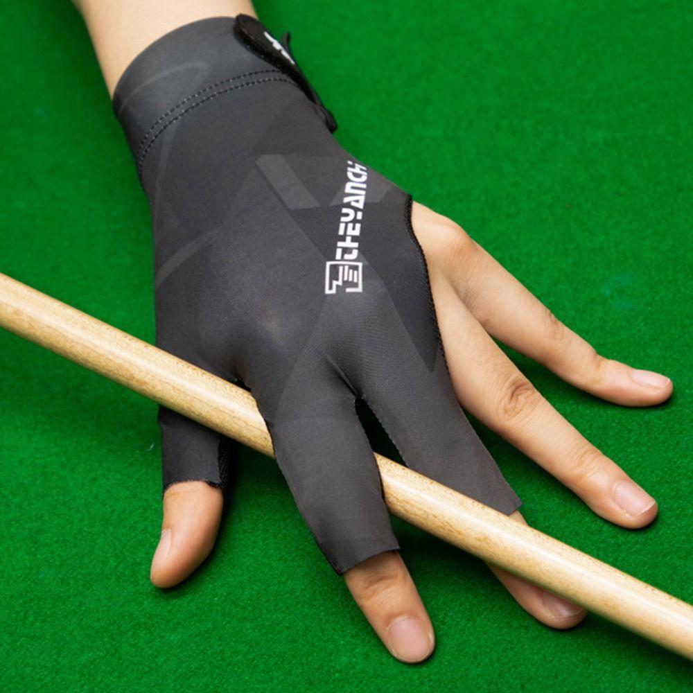 Unisex Snooker Glove Three Finger Billiard Training Gloves  Billiard Training