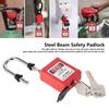 Стальная балка Защитная пыленепроницаемая нейлоновая блокировка навесного замка Tag Out Isolation Lock