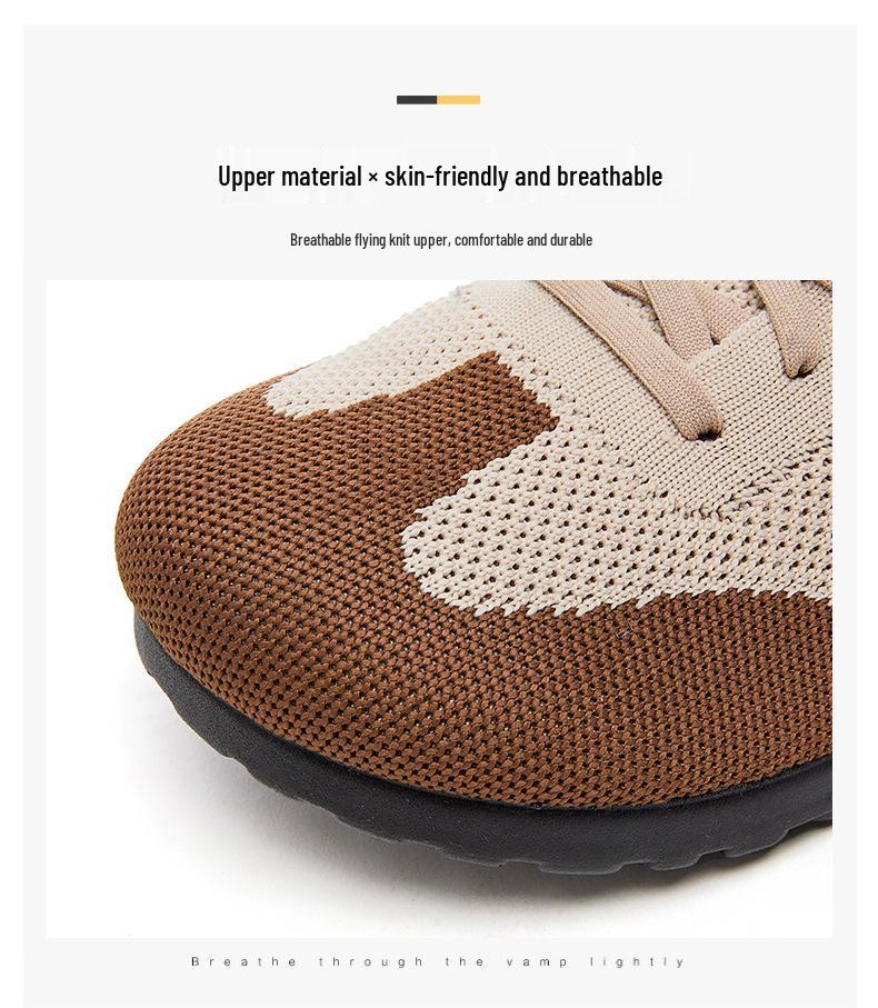 Женские летние сетчатые повседневные дышащие слипоны в стиле ретро со шнуровкой