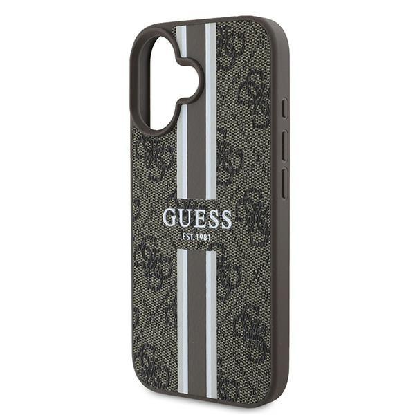 Etui do iPhone 16 Plus Guess Hardcase 4G MagSafe Brown