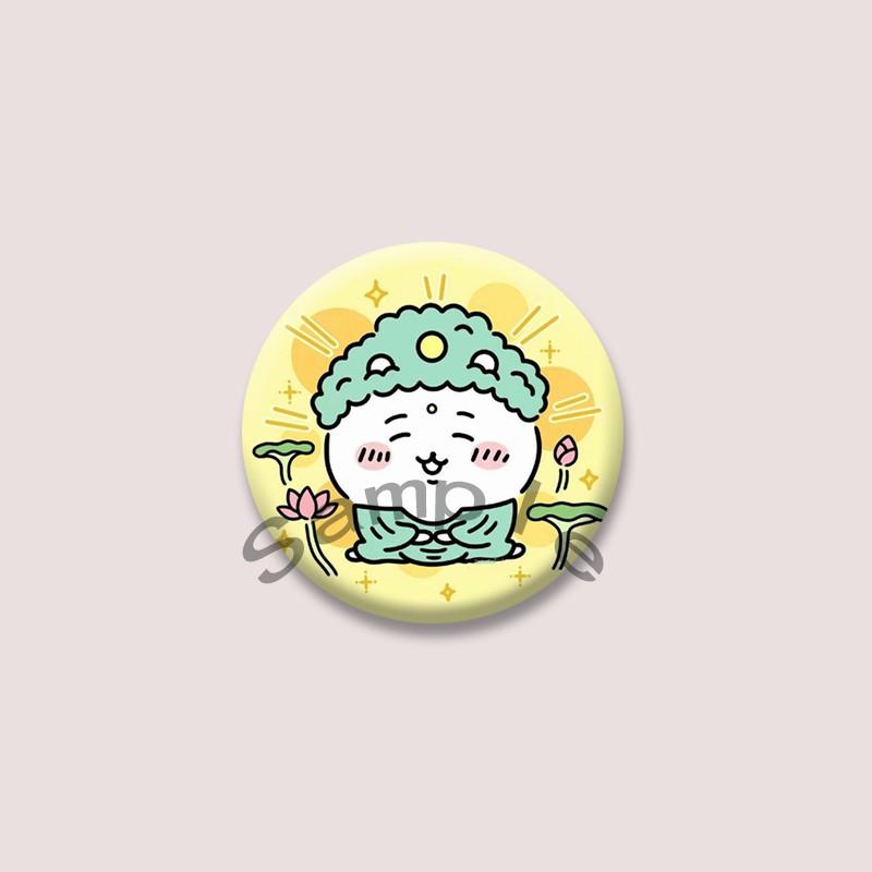 Manga Peripheral Chiikawa Icons Badge Cute Cartoon Characters Enamel Brooch Clothing Bag Accessories Jewelry Pins Kids Toys Gift