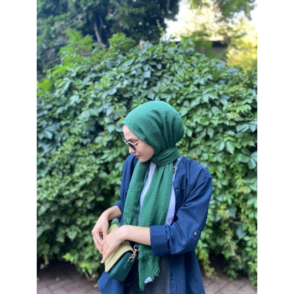 Crepe Hijab Emerald