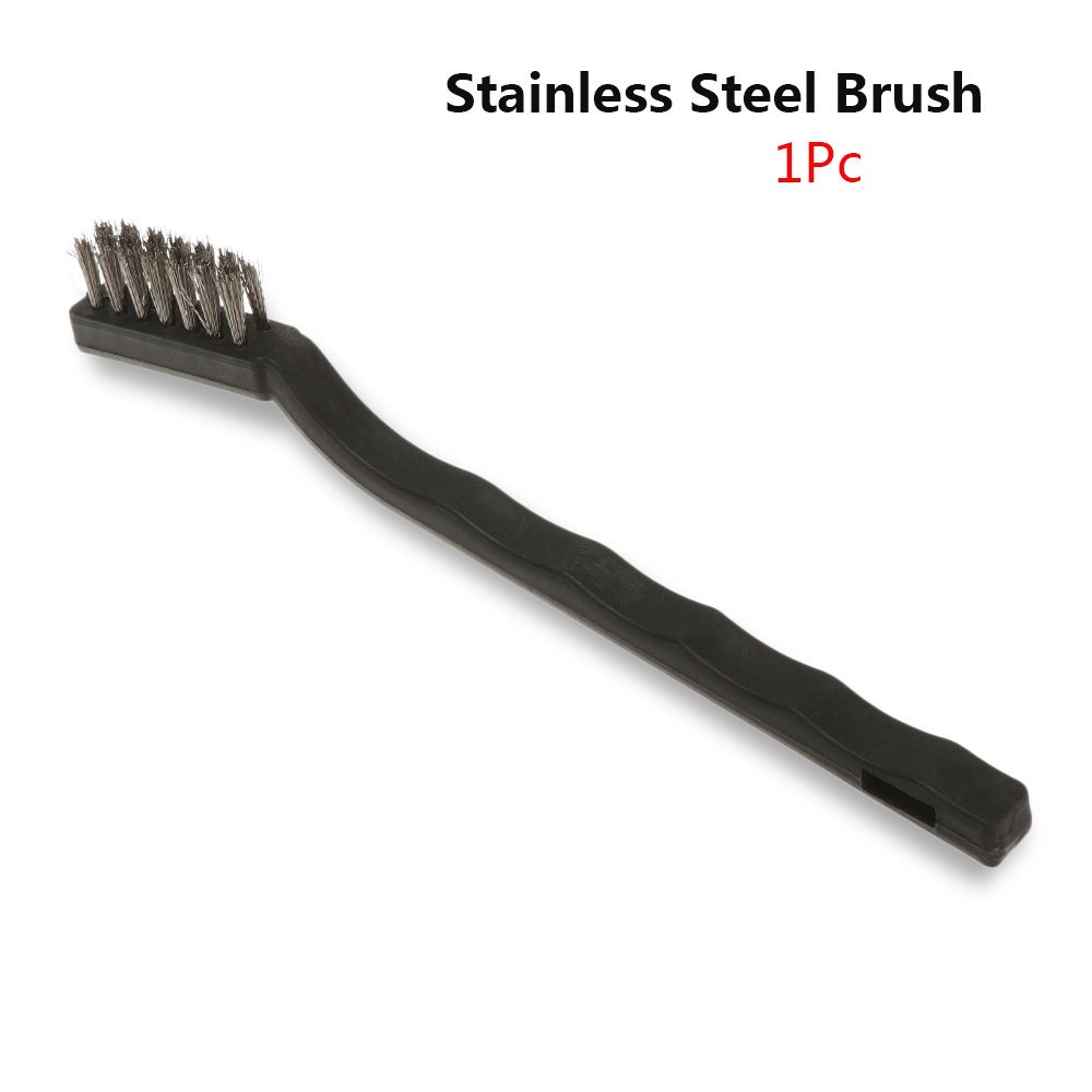 Car Stainless Steel Cleaning Brushes Grill Clean Tool Wire Brush Rust Paint Remove Tool