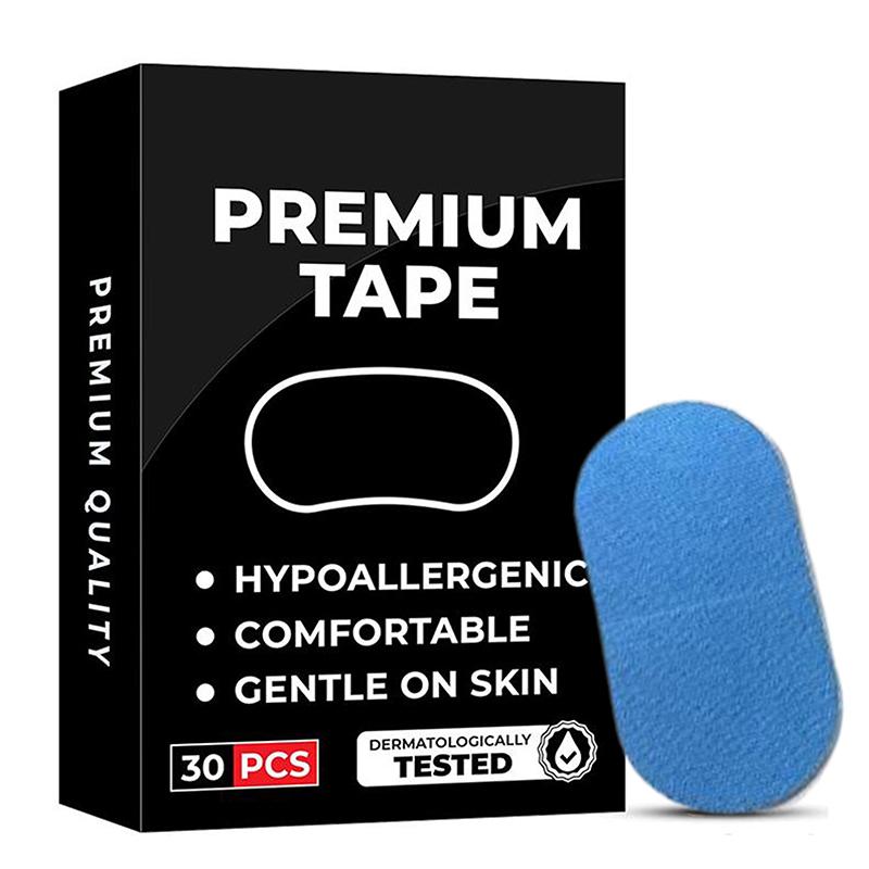 30Pcs Anti Snoring Sleep Mouth Tape Best Breathing Nasal Strips Medical Grade Improved Sleeping Keep Mouth Close Prevent Snoring