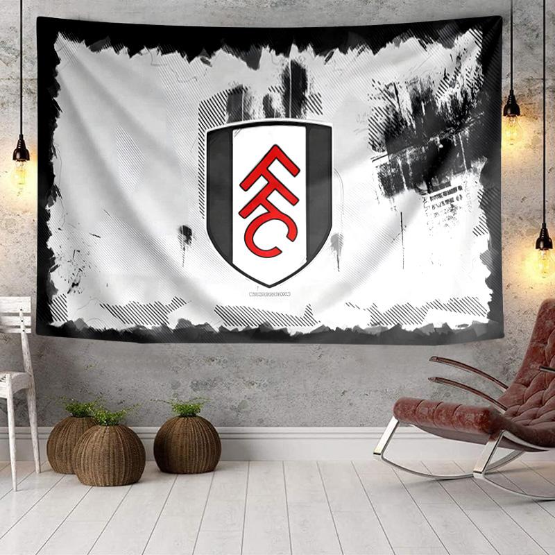 Fulham Crest Design Tapestry, Unique Design Tapestry, Wall Decor for Bedroom,Livingroom, Playroom,Heartwarming Fan Holiday Gifts