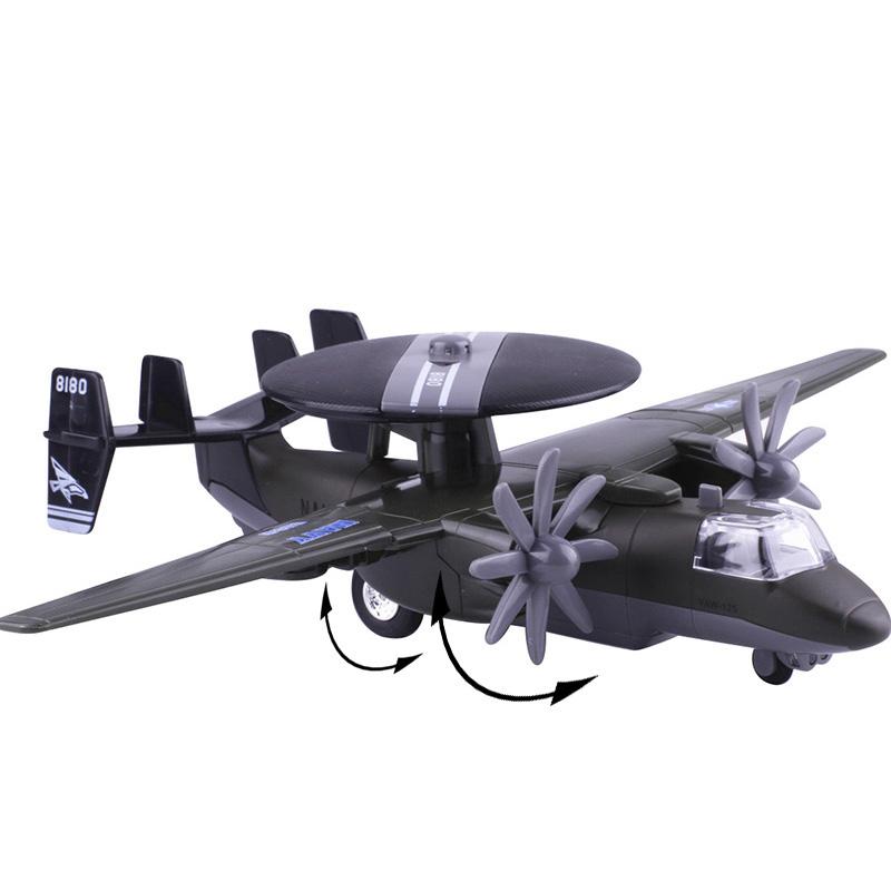 1/72 Scale Model Aircraft Military Eagle Eye for Early Warning Aircraft Model Diecast Alloy
