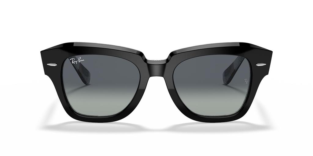 Солнцезащитные очки 0RB2186 STATE STREET 13183A СВЕТЛО-СЕРЫЙ ГРАДИЕНТНО-СИНИЙ 49 Ray-Ban