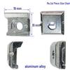 Pad Printing Machine Accessories: Oil Tray Base, Buckle, Rubber Head Holder, Position Fixing Piece, Lock, and Screw.