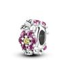 100% S925 Sterling Silver Pendant Sparkling Snowflake Rose Daisy Flower Bee Clip Charm Bead Fit Original  Bracelet Jewelry