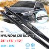 2x для Hyundai i20 BC3 BI3 2022 передний и задний набор щеток стеклоочистителя, щетки для чистки окон, автозапчасти для авто, UJ