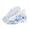 Fashion Men's Soccer Shoes TF/FG Non-Slip Turf Soccer Cleats Personalized Training Shoes Trend Ultralight Sneaker High Top Football Boot